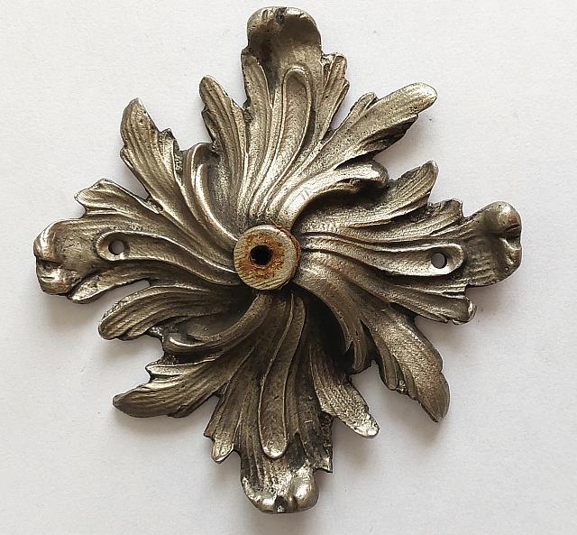 Aplique Luminaria Bronce Pulido Antiguo 001