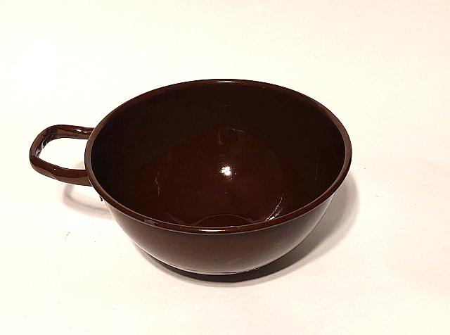 Bowl Batido Enlozado Negro 18·5cm