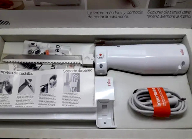 Cuchillo Eléctrico Braun EK-1