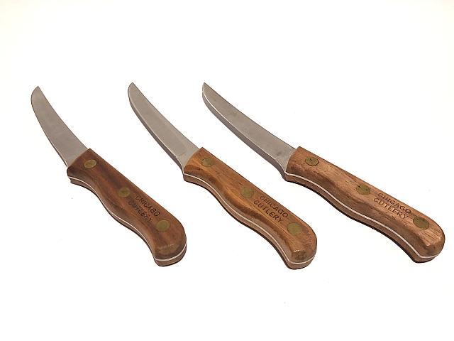 Cuchillos para Carne con Hueso Chicago Cutlery x 4