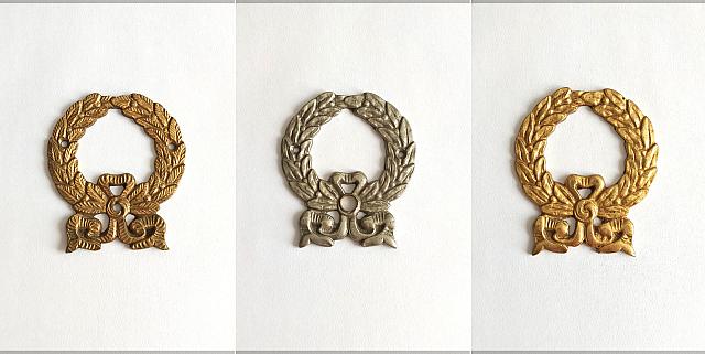 Herraje Para Mueble Bronce Pulido Antiguo 001