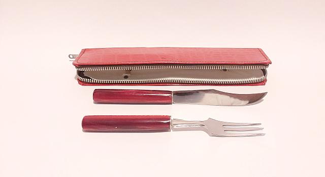 Juego Cubiertos De Mesa Parrilla Cuchillo Tenedor