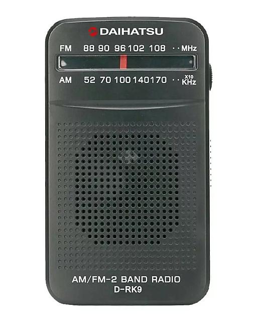Radio Portátil Dahiatsu AM-FM D-RK9