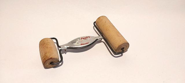 Rodillo Repostería Doble Madera 6-11cm