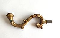 Brazo para Luminaria Pared Bronce Pulido Antiguo 001