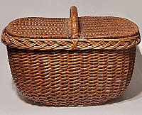 Cesta Mimbre con Tapa