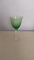 Copa Cristal Verde Licor