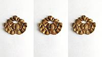 Herraje Para Mueble Bronce Pulido Antiguo 002