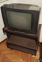 Mesa TV 39x70x66cm Vinilo Nogal